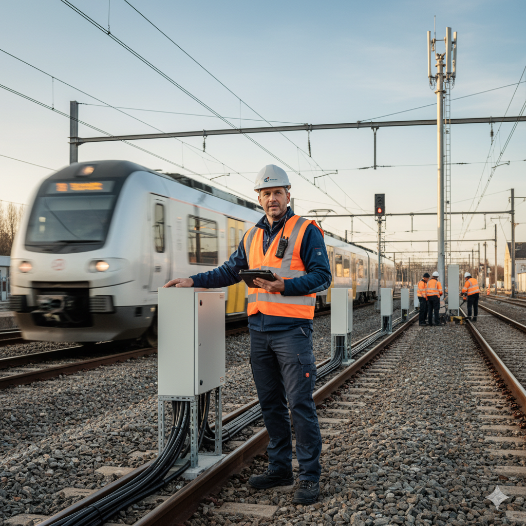 Travaux télécom ferroviaire